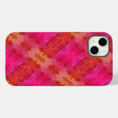 抽象芸術赤とピンクのカバー Case-Mate iPhoneケース (裏面 (横))