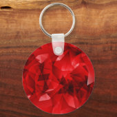 抽象芸術赤の背景–51083 キーホルダー (正面)