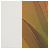 抽象芸術赤オレンジ色の茶色の緑のフラクタルアートフラワー ファブリック (見本)