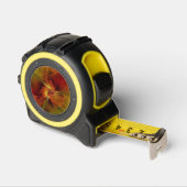 抽象芸術赤オレンジ色の茶色の緑のフラクタルアートフラワー メジャー (傾斜)