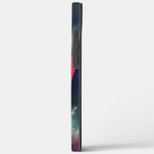 抽象芸術赤象スケッチ、非常に素朴な効果 Case-Mate iPhoneケース (裏面 / 左)