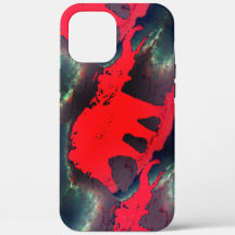 抽象芸術赤象スケッチ、非常に素朴な効果