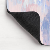 抽象芸術赤面と青絵を描線マウスパッド マウスパッド (コーナー)