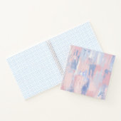 抽象芸術赤面と青絵を描線 ノートブック (内部)