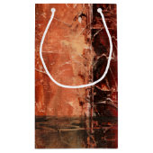 抽象芸術赤 スモールペーパーバッグ (裏面)