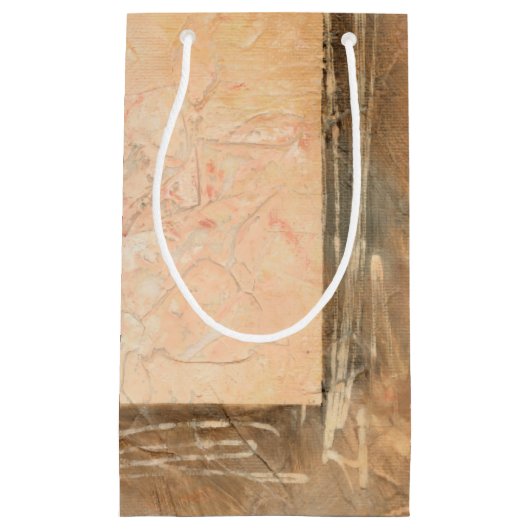 抽象芸術赤 スモールペーパーバッグ (正面)