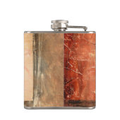 抽象芸術赤 フラスク (裏面)