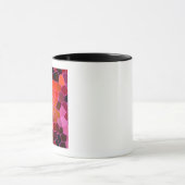 抽象芸術赤 マグカップ (中央)
