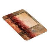 抽象芸術赤 マグネット (右側)