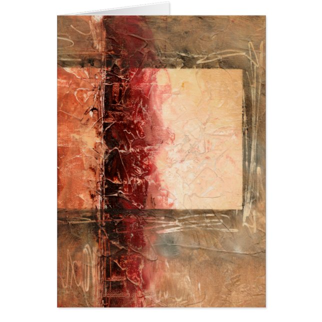 抽象芸術赤（横） (正面)