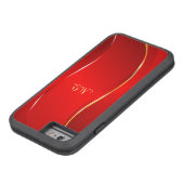 抽象芸術赤 Case-Mate iPhoneケース (底)