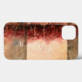 抽象芸術赤 Case-Mate iPhoneケース (裏面 (横))
