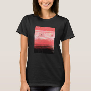 抽象芸術赤 Tシャツ