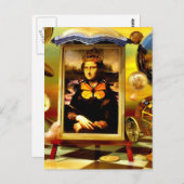 抽象芸術超現実主義 ポストカード (正面/裏面)