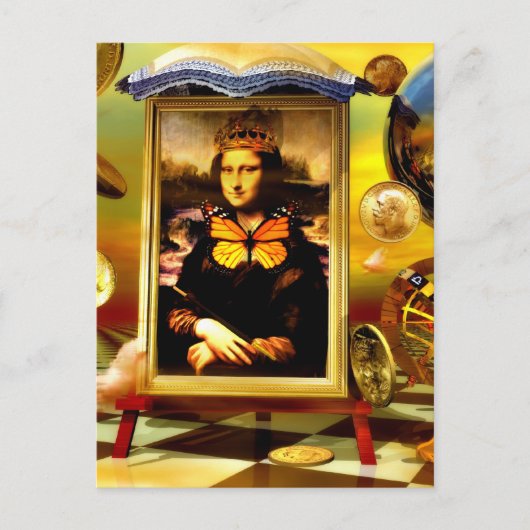 抽象芸術超現実主義 ポストカード (正面)