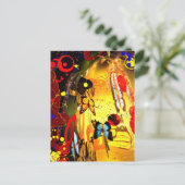 抽象芸術超現実主義 ポストカード (スタンド正面)