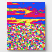 抽象芸術超越油絵画銘板 フォトプラーク (正面)