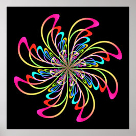 抽象芸術車 ポスター