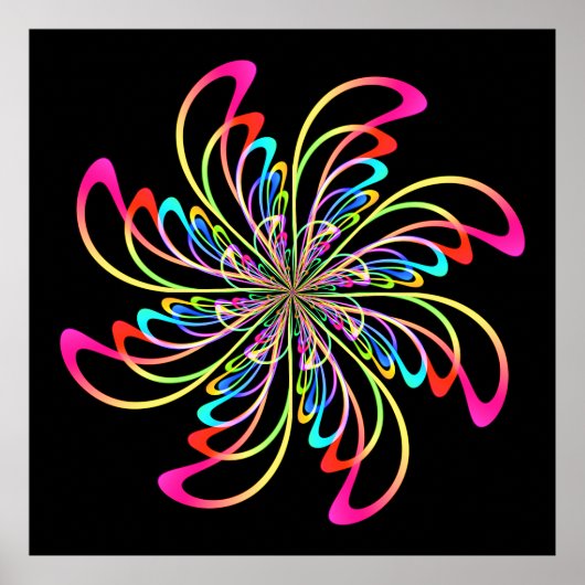 抽象芸術車 ポスター (正面)