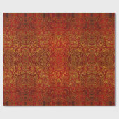 抽象芸術輝く美しい琥珀のサンプル ラッピングペーパー (フラット)