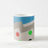 抽象芸術輝襟 コーヒーマグカップ (中央)