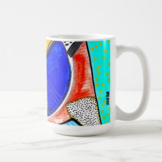 抽象芸術輪 コーヒーマグカップ (右)