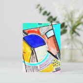 抽象芸術輪 シーズンポストカード (スタンド正面)