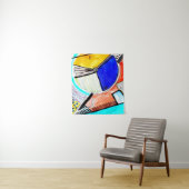 抽象芸術輪 タペストリー (インサイチュ)