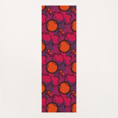 抽象芸術迷彩柄 ヨガマット (正面)