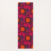 抽象芸術迷彩柄 ヨガマット (裏面)