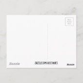 抽象芸術造幣局グリーンモダンアール絵を描スプラッシュ ポストカード (裏面)