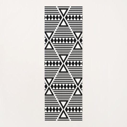抽象芸術部三角形 ヨガマット (正面)
