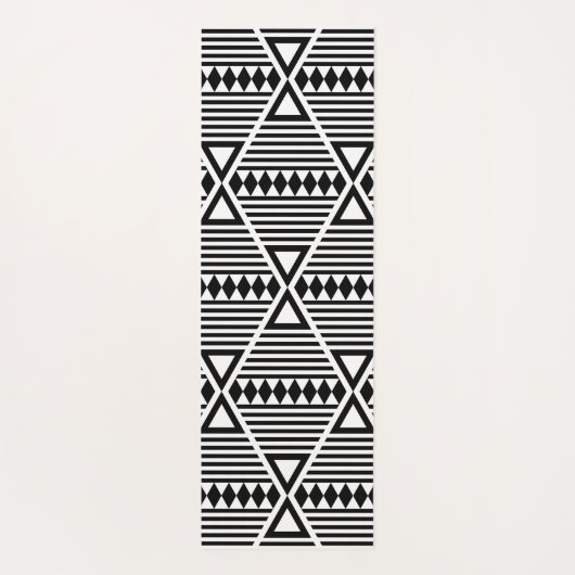 抽象芸術部三角形 ヨガマット (裏面)