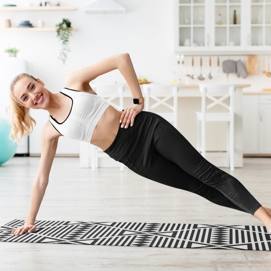 抽象芸術部三角形 ヨガマット