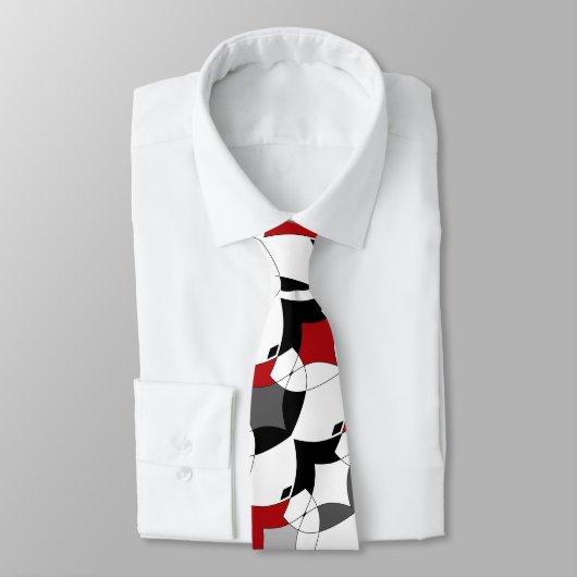 抽象芸術部族オーナメント。 ネクタイ (タイ)