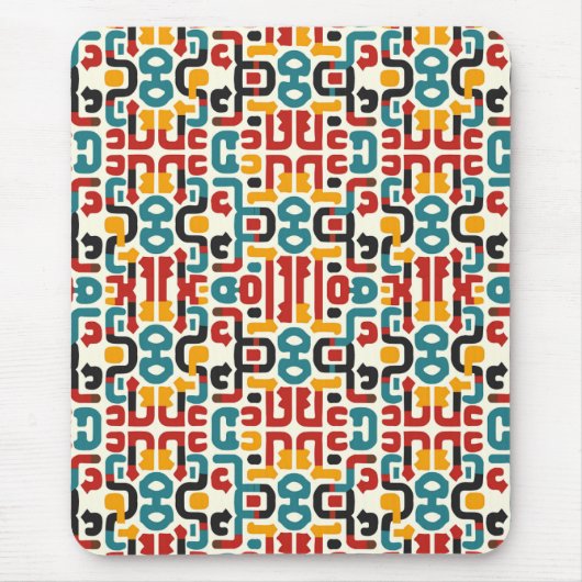 抽象芸術部族 マウスパッド (正面)