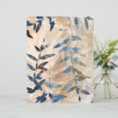 抽象芸術重葉層スクラップブック紙 (スタンド正面)