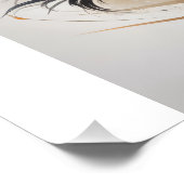 抽象芸術野生の馬 ポスター (コーナー)