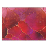 抽象芸術金ゴールドくもの巣（紫、紫、マゼンタ） テーブルクロス (正面(横))