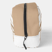 抽象芸術金ゴールドと白渦巻形の線 ドップキット (右)