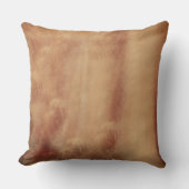 抽象芸術金ゴールドと錆び芸術 クッション (正面)