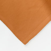 抽象芸術金ゴールドオレンジ色のグラデーション緩和曲線フラクタル フリースブランケット (角)