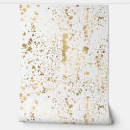 抽象芸術金ゴールドストライプ(ばちゃばちゃ)跳ねる 壁紙