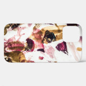 抽象芸術金ゴールドスパークルズクリエイティブアート Case-Mate iPhoneケース (裏面 (横))