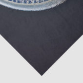 抽象芸術金ゴールドピーコックフェザーイラストレーションラージ 薄葉紙 (詳細)