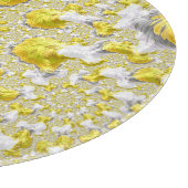 抽象芸術金ゴールドフラクタル カッティングボード (角)