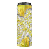 抽象芸術金ゴールドフラクタル タンブラー (裏面)