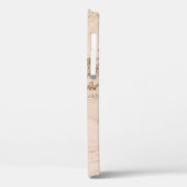 抽象芸術金ゴールド大理石とグリッター波 Case-Mate iPhoneケース (裏面 / 左)