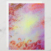 抽象芸術金ゴールド渦巻き旋回、ソフトイエローピンク紫 (正面/裏面)