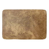 抽象芸術金ゴールド紙 バスマット (正面)